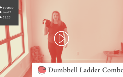 Dumbbell Ladder Combo