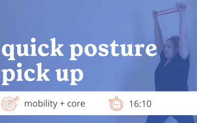 RMC: Quick Posture Pickup