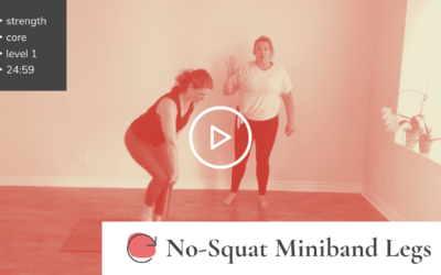 No-Squat Miniband Legs