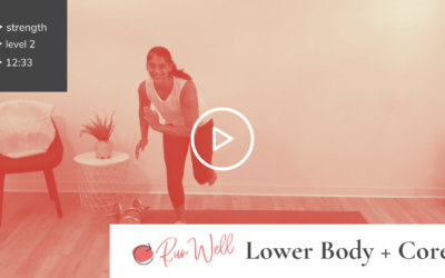 Run Well 4: Lower Body + Core