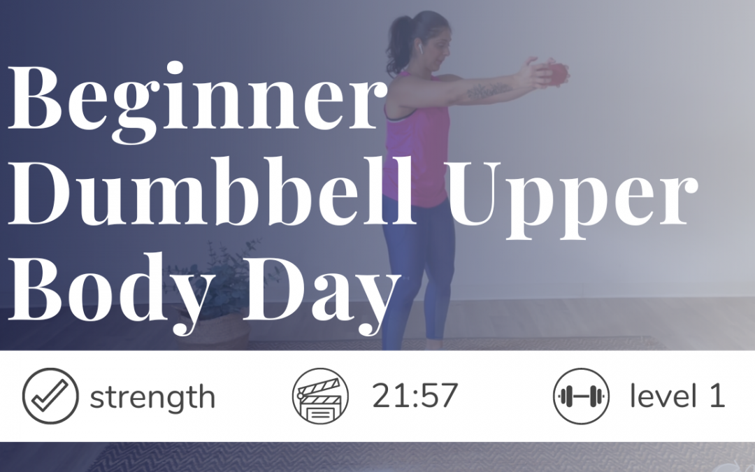 Beginner DB Upper Day