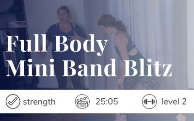 Full Body Mini Band Blitz