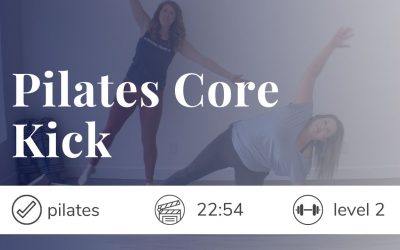 Pilates Core Kick
