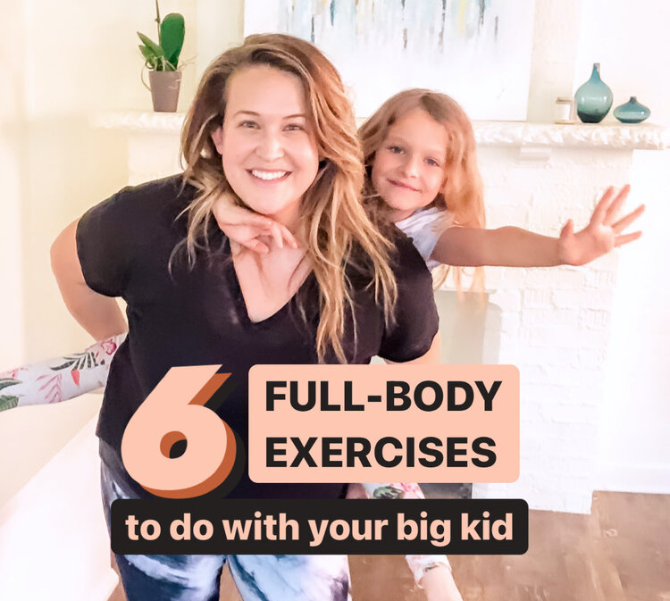 Mom & Tot Workout! 6 Exercises to Do with Your Preschooler