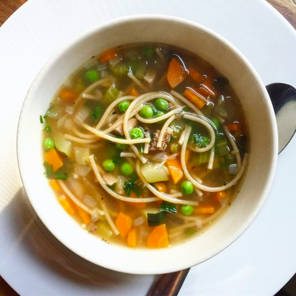 Easy Homemade Chicken Noodle Soup (Toddler-Friendly)