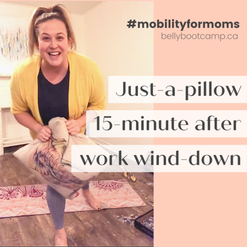 Grab A Pillow: Try This Mobility Workout For Moms