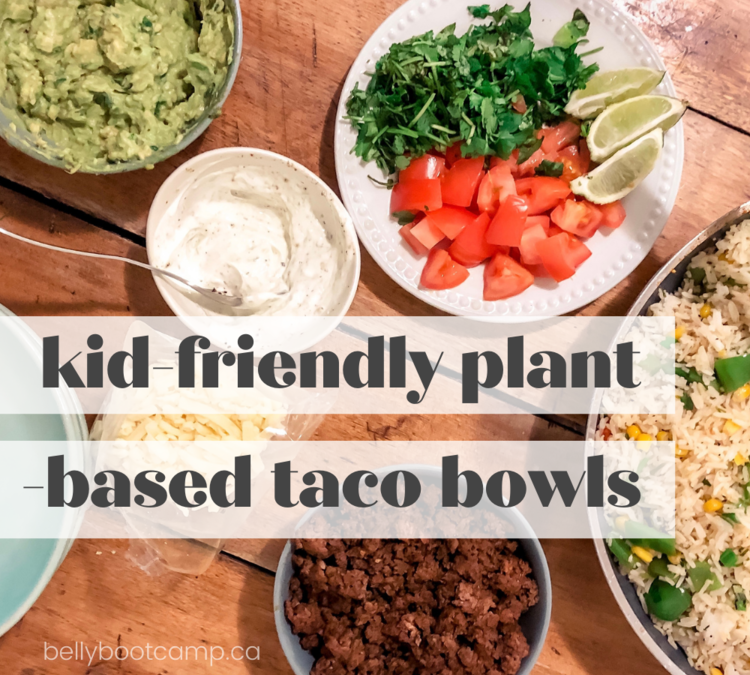 Kid-Friendly Plant-Based Taco Bowls