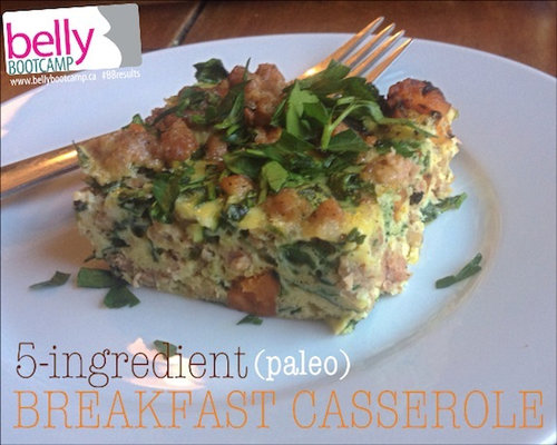 5-Ingredient Breakfast Casserole (Paleo, Gluten-Free)