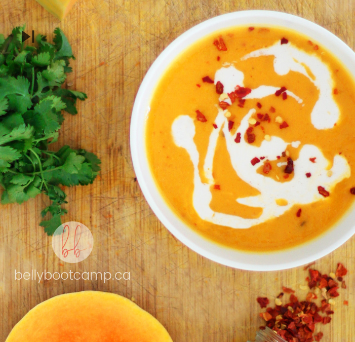 Spiced Butternut Squash Soup