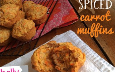Healthyish Spiced Carrot Muffins