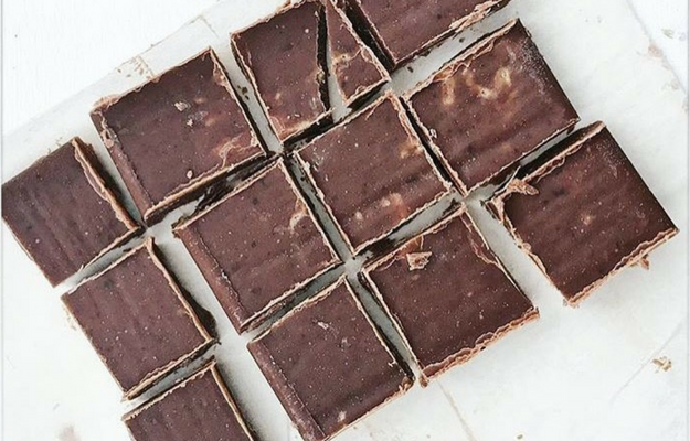 4-Ingredient Freezer Fudge from Nourish & Glow