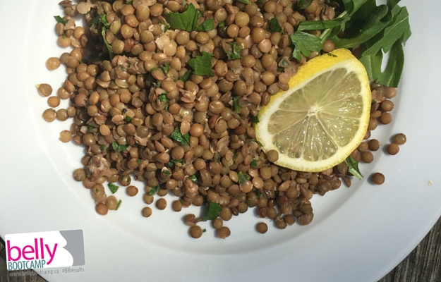 Lemon-y Marinated Lentils (Perfect Summer Side Dish)