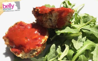 Mini Turkey Meatloaves With Parmesan & Rosemary
