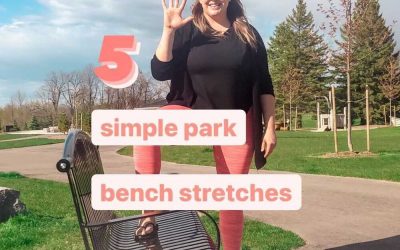 5 Simple Park Bench Stretches For Your Next Playground Trip