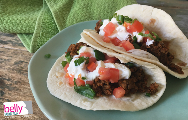 Tasty Turkey Lentil Tacos