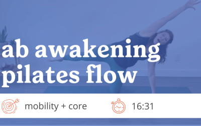 RMC: ab awakening pilates flow