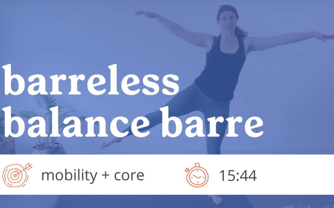RMC “Barreless” Balance Barre NON MEMBER