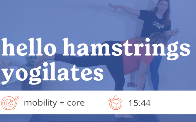 RMC: hello hamstrings yogilates