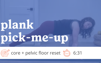 RMC Plank Pick-Me-Up