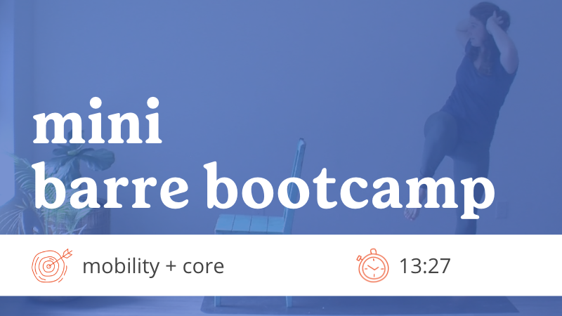 RMC: Mini Barre Bootcamp