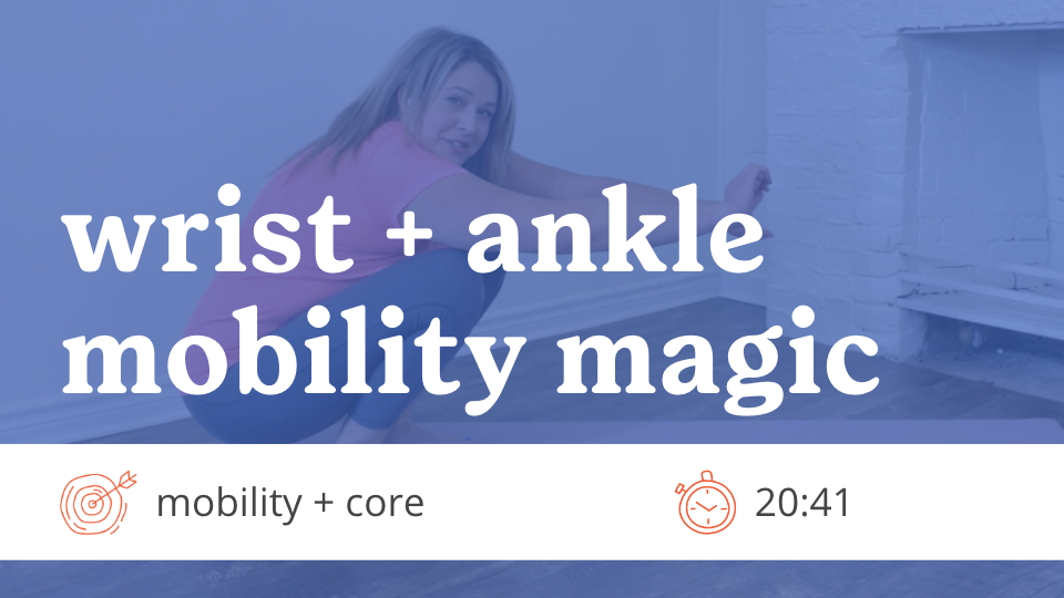 RMC: wrist + ankle mobility magic