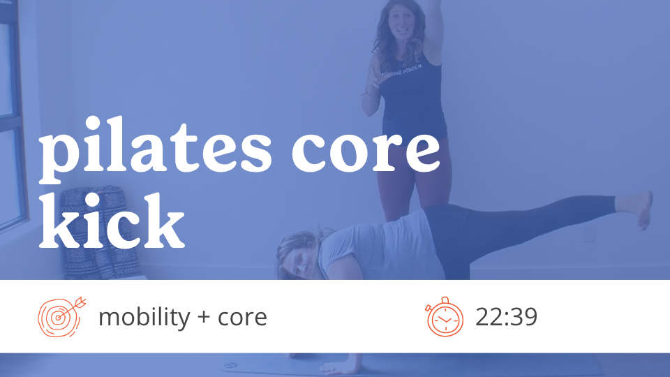 RMC: Pilates Core Kick