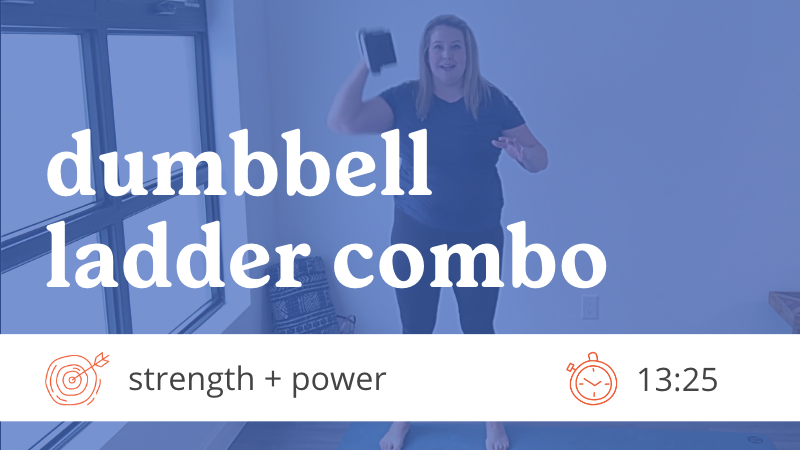 RMC: Dumbbell Ladder Combo