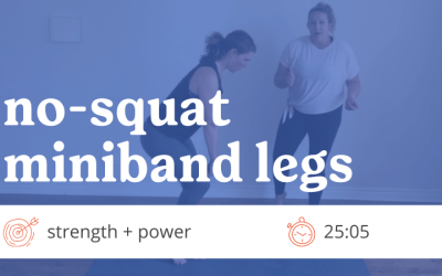 RMC: No-Squat Miniband Legs