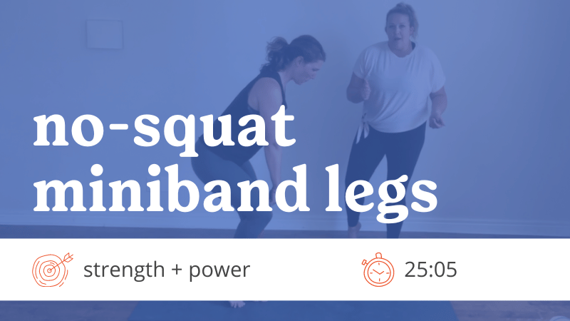 RMC: No-Squat Miniband Legs