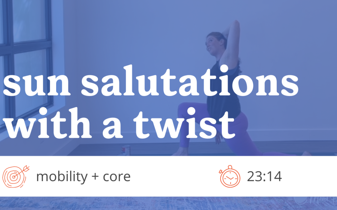 RMC Sun Salutations with a Twist