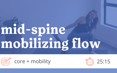 RMC: Mid-Spine Mobilizing Flow